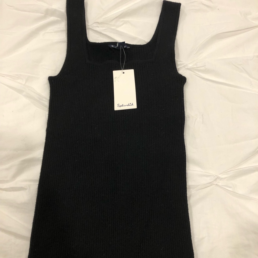 NWT! Splendid Rib Knit Tank - Picture 2 of 3